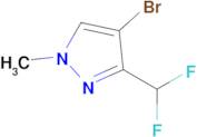 4-Bromo-3-(difluoromethyl)-1-methyl-1H-pyrazole