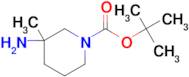 tert-Butyl 3-amino-3-methylpiperidine-1-carboxylate