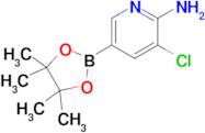 3-Chloro-5-(4,4,5,5-tetramethyl-1,3,2-dioxaborolan-2-yl)pyridin-2-amine