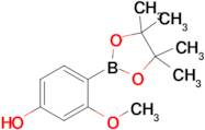 3-Methoxy-4-(4,4,5,5-tetramethyl-1,3,2-dioxaborolan-2-yl)phenol