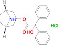 (1R,3r,5S)-8-azabicyclo[3.2.1]Octan-3-yl 2-hydroxy-2,2-diphenylacetate hydrochloride