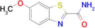 6-Methoxybenzo[d]thiazole-2-carboxamide