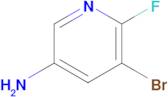 5-Bromo-6-fluoropyridin-3-amine