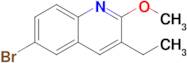 6-Bromo-3-ethyl-2-methoxyquinoline