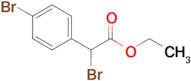 Ethyl 2-bromo-2-(4-bromophenyl)acetate