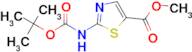 Methyl 2-((tert-butoxycarbonyl)amino)thiazole-5-carboxylate