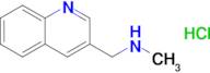 N-Methyl-1-(quinolin-3-yl)methanamine hydrochloride