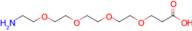 1-Amino-3,6,9,12-tetraoxapentadecan-15-oic acid