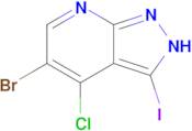 5-Bromo-4-chloro-3-iodo-1H-pyrazolo[3,4-b]pyridine