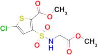 Methyl 5-chloro-3-(N-(2-methoxy-2-oxoethyl)sulfamoyl)thiophene-2-carboxylate