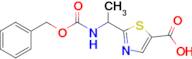 2-(1-(((Benzyloxy)carbonyl)amino)ethyl)thiazole-5-carboxylic acid