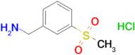 (3-(Methylsulfonyl)phenyl)methanamine hydrochloride