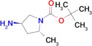 (2R,4R)-tert-Butyl 4-amino-2-methylpyrrolidine-1-carboxylate