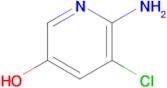 6-Amino-5-chloropyridin-3-ol