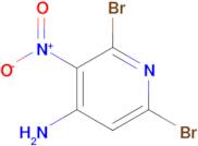 2,6-Dibromo-3-nitropyridin-4-amine