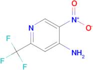 5-Nitro-2-(trifluoromethyl)pyridin-4-amine