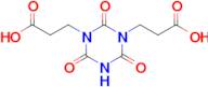 3,3'-(2,4,6-Trioxo-1,3,5-triazinane-1,3-diyl)dipropanoic acid