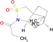 1-((3aS,6R,7aR)-8,8-Dimethyl-2,2-dioxidohexahydro-1H-3a,6-methanobenzo[c]isothiazol-1-yl)propan-1-one