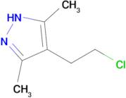 4-(2-Chloroethyl)-3,5-dimethyl-1H-pyrazole