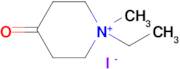 1-Ethyl-1-methyl-4-oxopiperidin-1-ium iodide