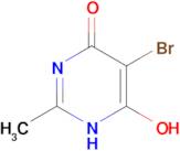 5-Bromo-6-hydroxy-2-methylpyrimidin-4(1H)-one