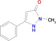 1-Methyl-3-phenyl-1H-pyrazol-5(4H)-one