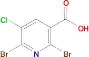 2,6-Dibromo-5-chloronicotinic acid