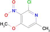 2-Chloro-4-methoxy-6-methyl-3-nitropyridine