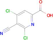 4,6-Dichloro-5-cyanopicolinic acid