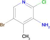 5-Bromo-2-chloro-4-methylpyridin-3-amine
