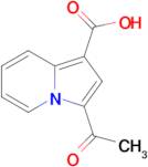 3-Acetylindolizine-1-carboxylic acid