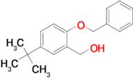 (2-(Benzyloxy)-5-(tert-butyl)phenyl)methanol