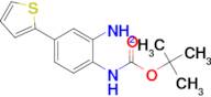 tert-Butyl (2-amino-4-(thiophen-2-yl)phenyl)carbamate