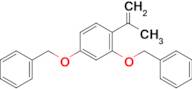 (((4-(Prop-1-en-2-yl)-1,3-phenylene)bis(oxy))bis(methylene))dibenzene