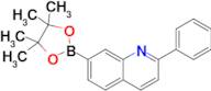2-Phenyl-7-(4,4,5,5-tetramethyl-1,3,2-dioxaborolan-2-yl)quinoline