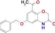 8-Acetyl-6-(benzyloxy)-2H-benzo[b][1,4]oxazin-3(4H)-one