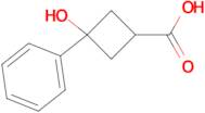 3-Hydroxy-3-phenylcyclobutanecarboxylic acid