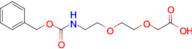 3-Oxo-1-phenyl-2,7,10-trioxa-4-azadodecan-12-oic acid