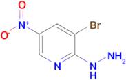 3-Bromo-2-hydrazinyl-5-nitropyridine