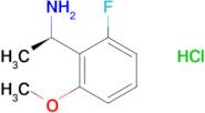 (R)-1-(2-Fluoro-6-methoxyphenyl)ethanamine hydrochloride