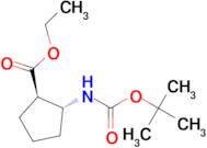 (1R,2R)-Ethyl 2-((tert-butoxycarbonyl)amino)cyclopentanecarboxylate