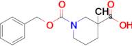 1-N-Cbz-3-Methylpiperidine-3-carboxylic acid