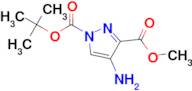 1-tert-Butyl 3-methyl 4-amino-1H-pyrazole-1,3-dicarboxylate