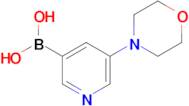 (5-Morpholinopyridin-3-yl)boronic acid