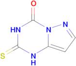 2-Thioxo-2,3-dihydropyrazolo[1,5-a][1,3,5]triazin-4(1H)-one