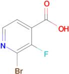 2-Bromo-3-fluoroisonicotinic acid