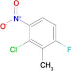 2-Chloro-4-fluoro-3-methyl-1-nitrobenzene