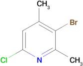 3-Bromo-6-chloro-2,4-dimethylpyridine