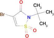 4-Bromo-2-(tert-butyl)isothiazol-3(2H)-one 1,1-dioxide