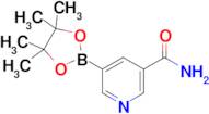 5-(4,4,5,5-Tetramethyl-1,3,2-dioxaborolan-2-yl)nicotinamide